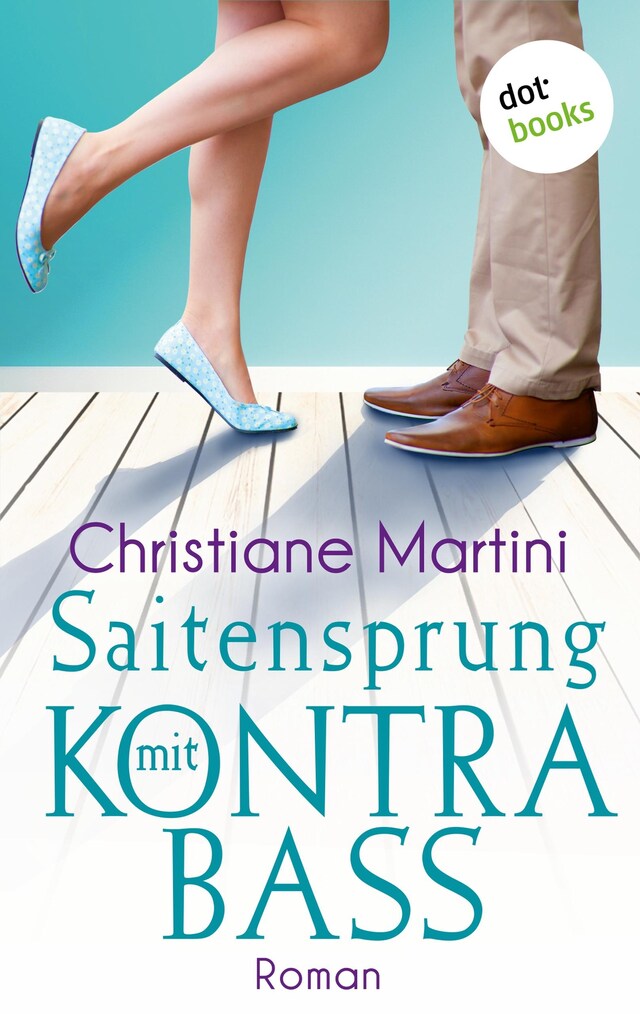 Buchcover für Saitensprung mit Kontrabass