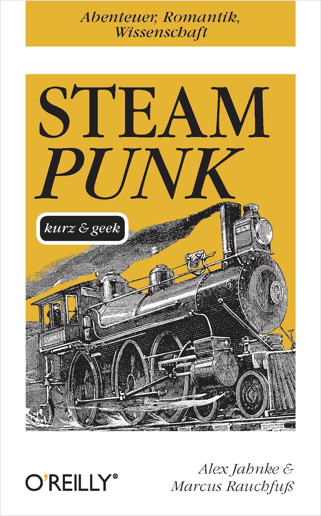 Book cover for Steampunk kurz & geek