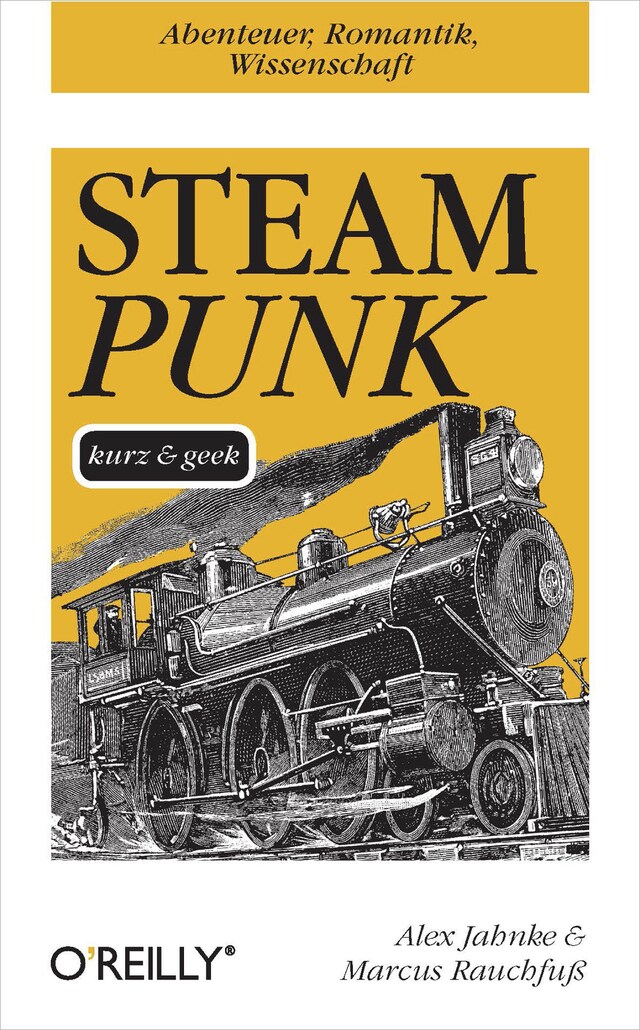 Book cover for Steampunk kurz & geek