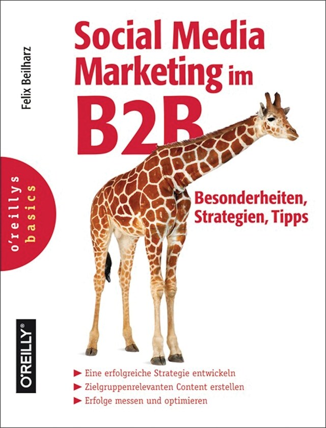 Book cover for Social Media Marketing im B2B - Besonderheiten, Strategien, Tipps
