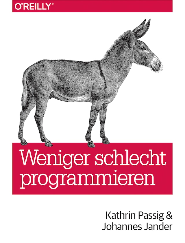 Book cover for Weniger schlecht programmieren
