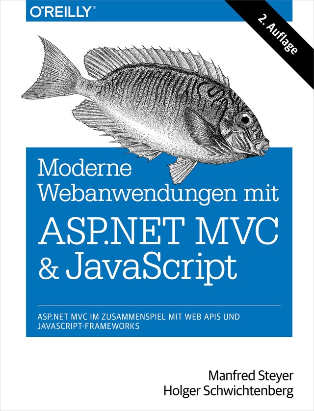 Kirjankansi teokselle Moderne Web-Anwendungen mit ASP.NET MVC und JavaScript