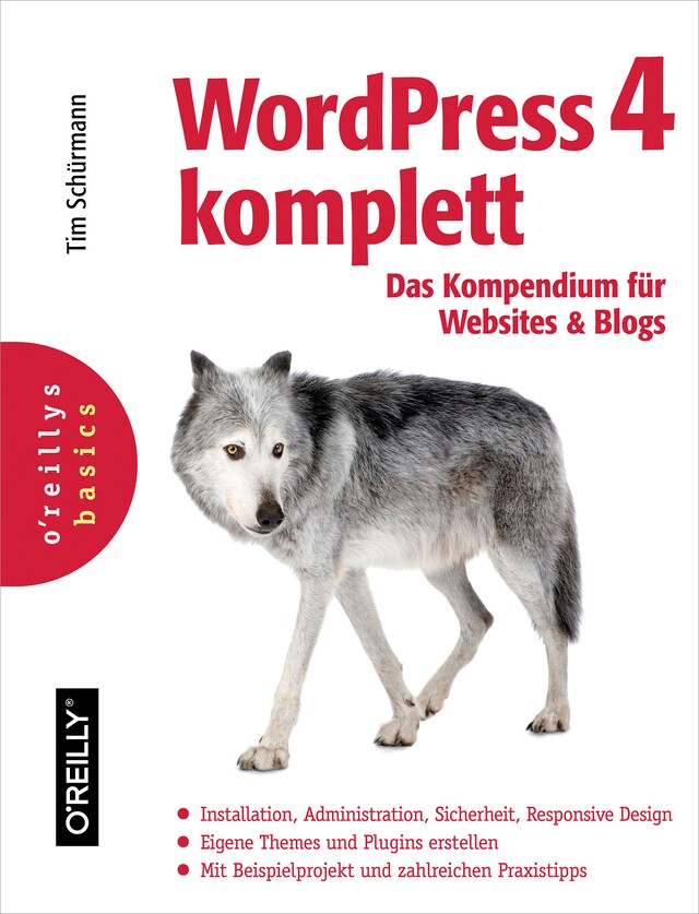 Book cover for WordPress 4 komplett