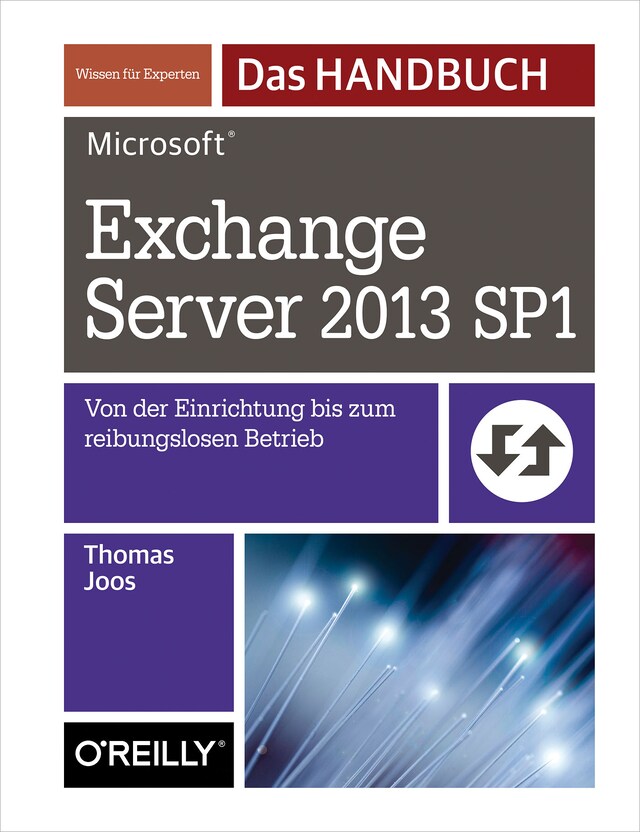 Book cover for Microsoft Exchange Server 2013 SP1 -  Das Handbuch