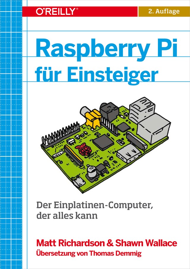 Buchcover für Raspberry Pi für Einsteiger