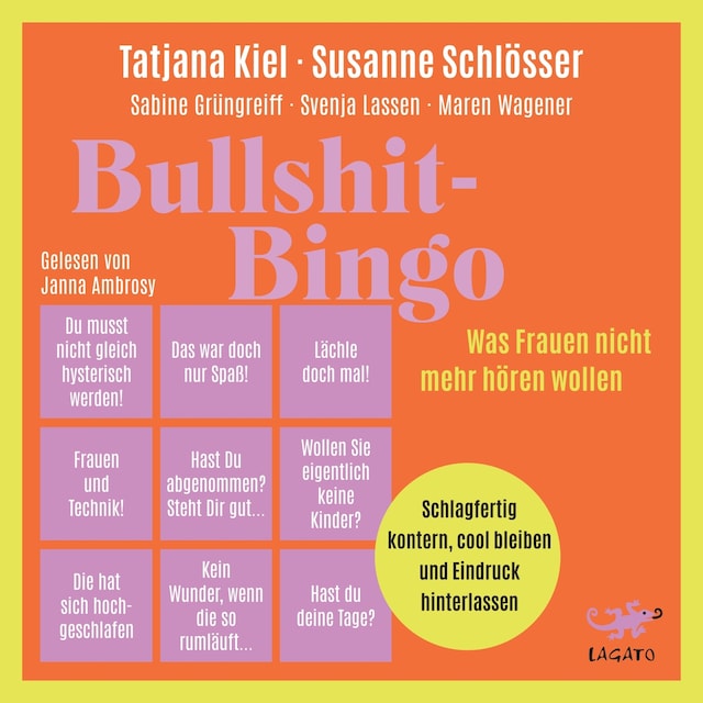 Buchcover für Bullshit-Bingo – Was Frauen nicht mehr hören wollen