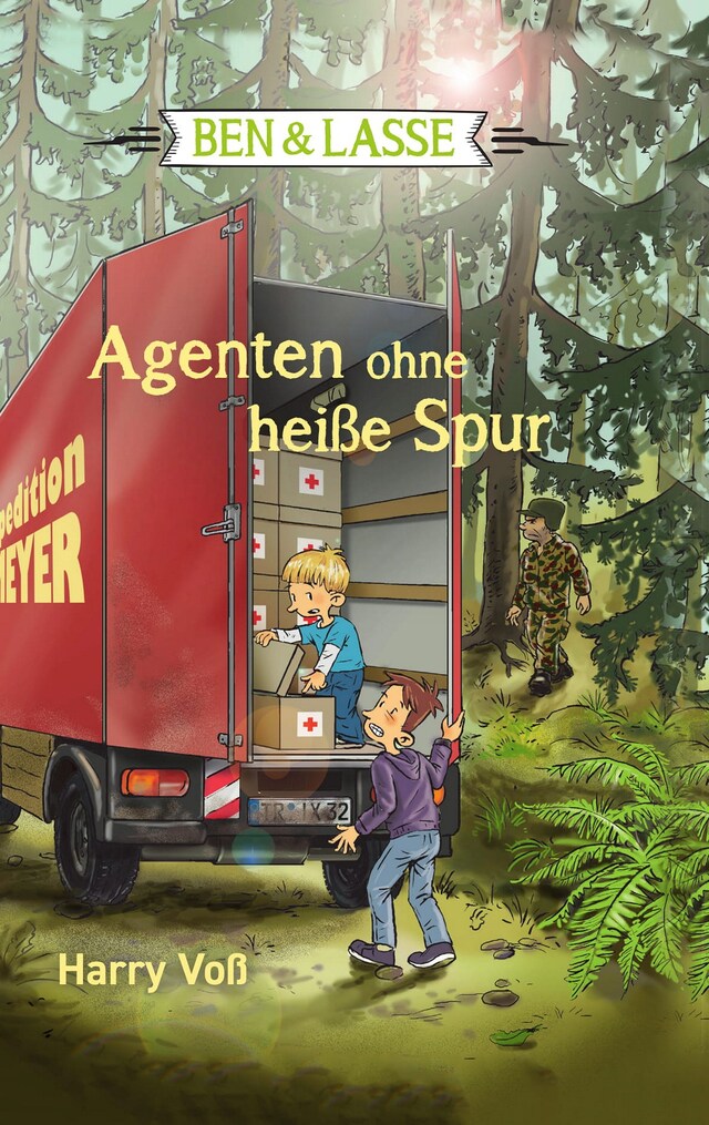 Buchcover für Ben und Lasse - Agenten ohne heiße Spur