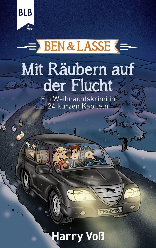 Buchcover für Ben und Lasse - Mit Räubern auf der Flucht