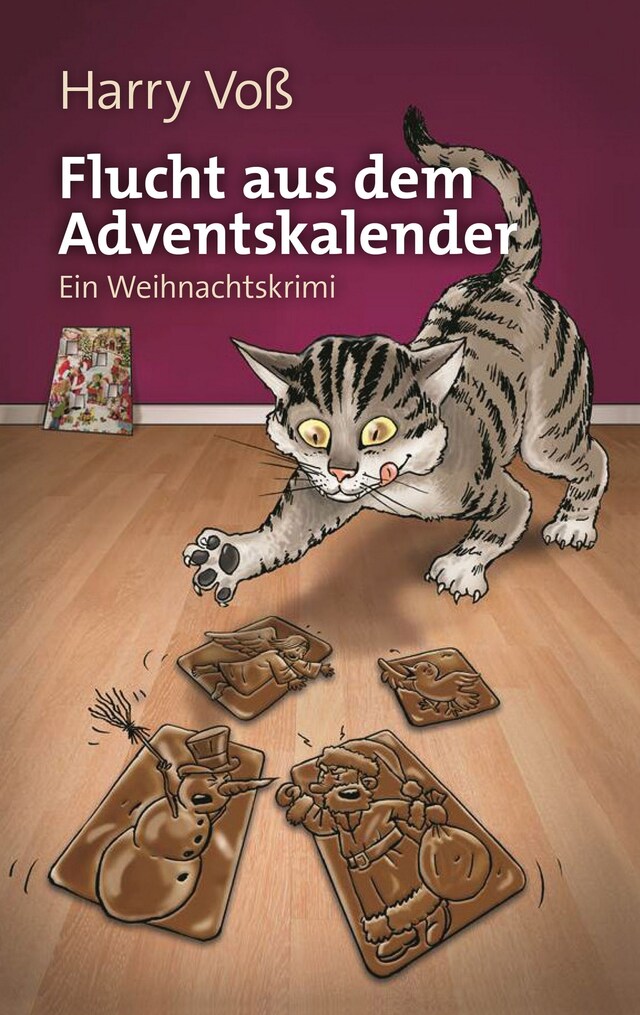 Buchcover für Flucht aus dem Adventskalender