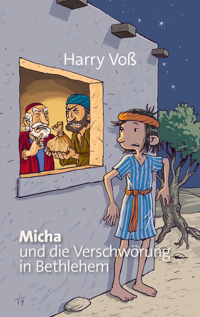 Book cover for Micha und die Verschwörung in Bethlehem