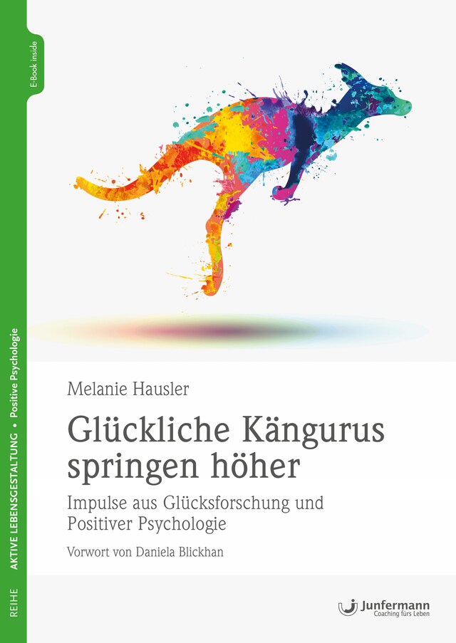 Book cover for Glückliche Kängurus springen höher