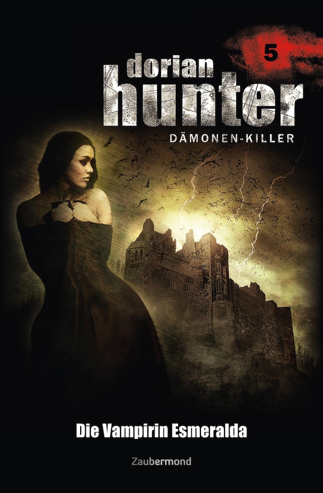 Book cover for Dorian Hunter 5 - Die Vampirin Esmeralda