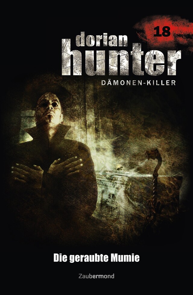 Bogomslag for Dorian Hunter 18 - Die geraubte Mumie