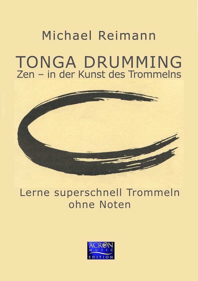 Boekomslag van Tonga Drumming - Zen in der Kunst des Trommelns