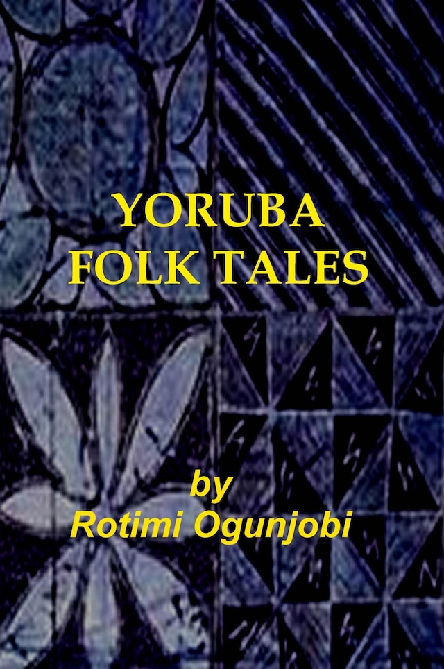 Okładka książki dla Yoruba Folk Tales