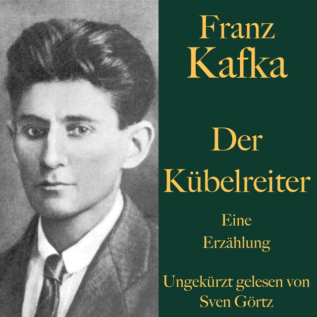 Kirjankansi teokselle Franz Kafka: Der Kübelreiter