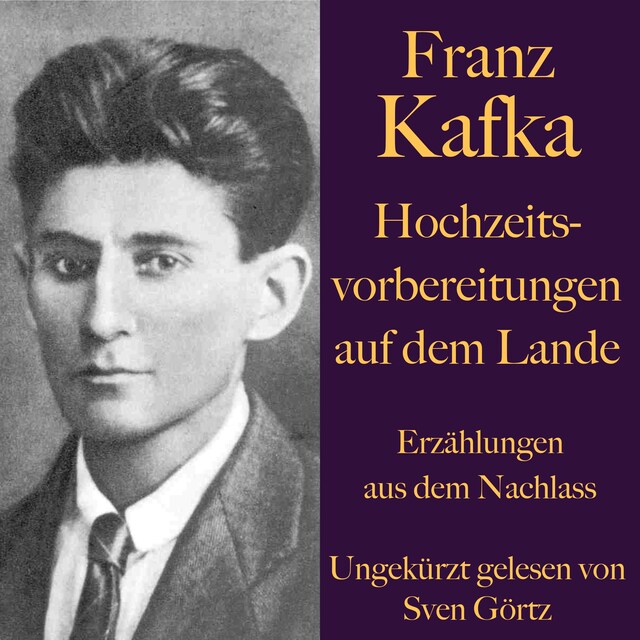 Book cover for Franz Kafka: Hochzeitsvorbereitungen auf dem Lande.