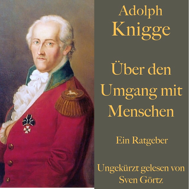 Buchcover für Adolph Knigge: Über den Umgang mit Menschen