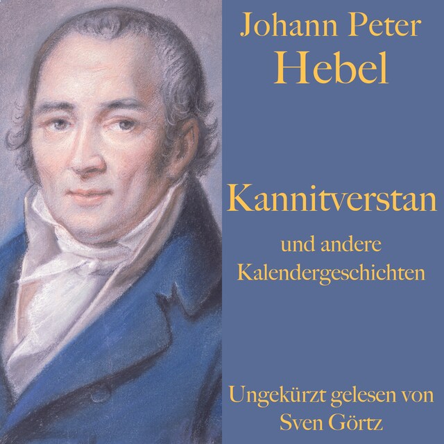 Boekomslag van Johann Peter Hebel: Kannitverstan und andere Kalendergeschichten