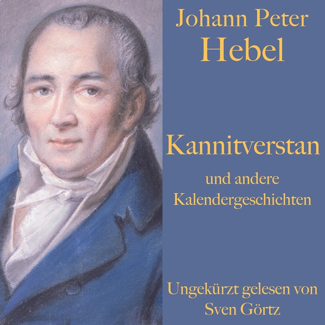 Okładka książki dla Johann Peter Hebel: Kannitverstan und andere Kalendergeschichten