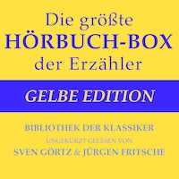 Die größte Hörbuch-Box der Erzähler: Gelbe Edition