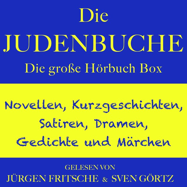 Buchcover für Die Judenbuche – sowie zahlreiche weitere Meisterwerke der Weltliteratur