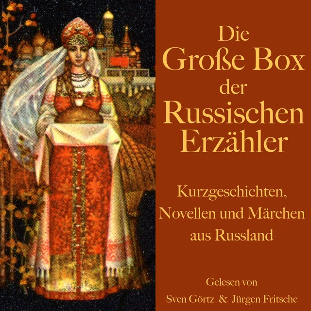 Book cover for Die große Hörbuch Box der russischen Erzähler