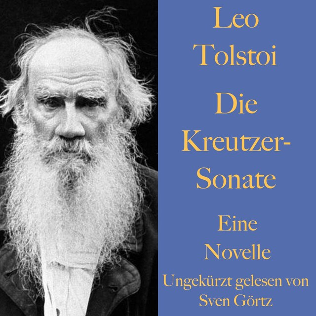 Kirjankansi teokselle Leo Tolstoi: Die Kreutzer-Sonate