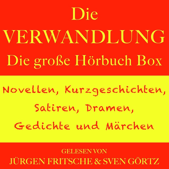 Okładka książki dla Die Verwandlung – sowie zahlreiche weitere Meisterwerke der Weltliteratur