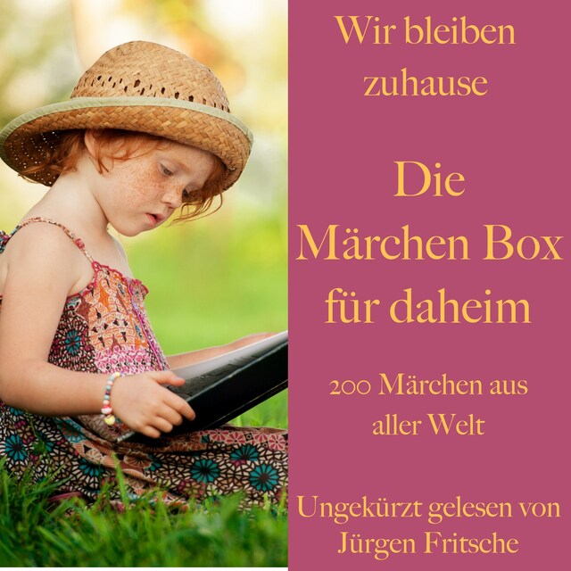 Book cover for Wir bleiben zuhause: Die Märchen Box für daheim