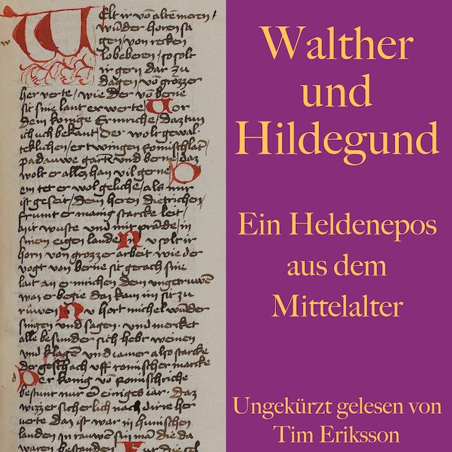 Portada de libro para Walther und Hildegund