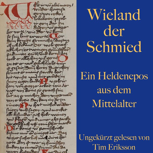 Kirjankansi teokselle Wieland der Schmied