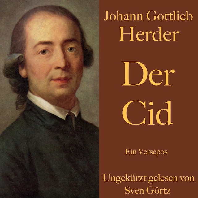 Book cover for Johann Gottlieb Herder: Der Cid