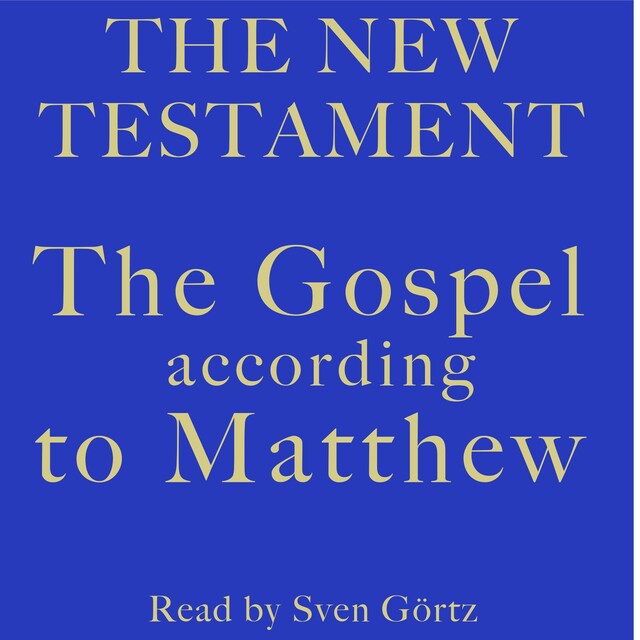 Copertina del libro per The Gospel According To Matthew