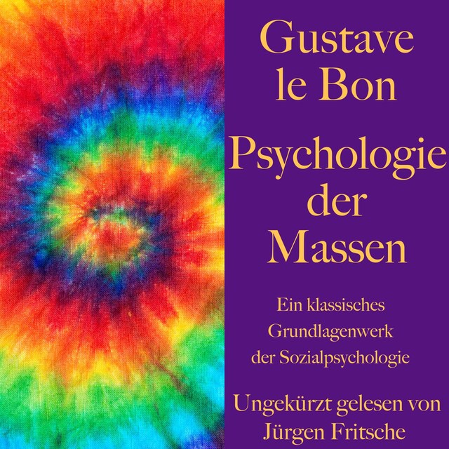 Book cover for Gustave le Bon: Psychologie der Massen