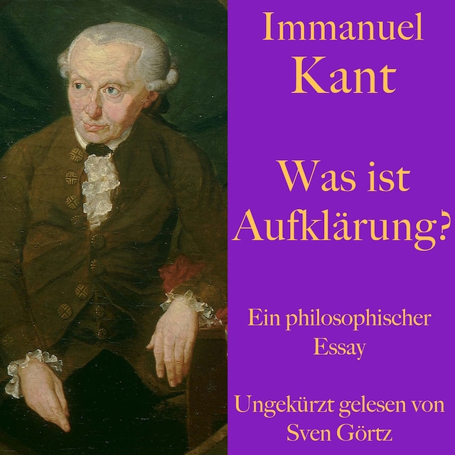 Buchcover für Immanuel Kant: Was ist Aufklärung?