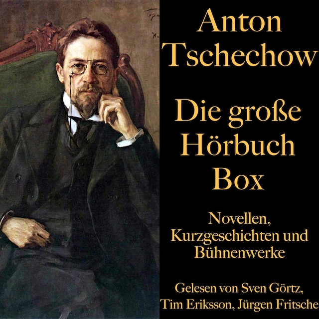 Copertina del libro per Anton Tschechow: Die große Hörbuch Box