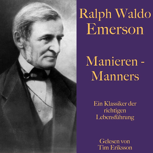 Bogomslag for Ralph Waldo Emerson: Manieren – Manners