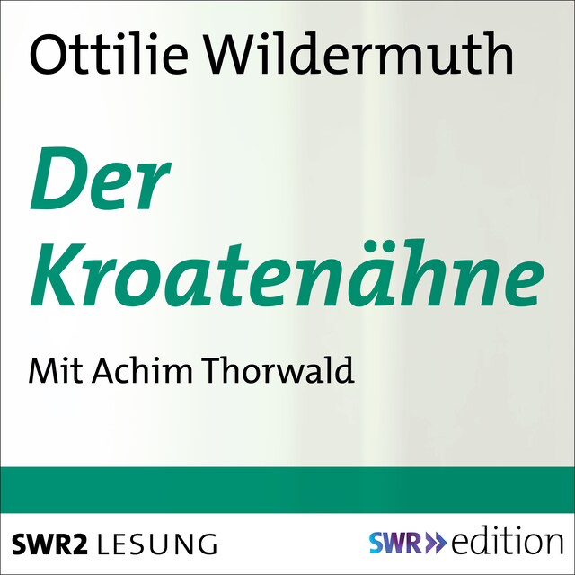 Book cover for Der Kroatenähne