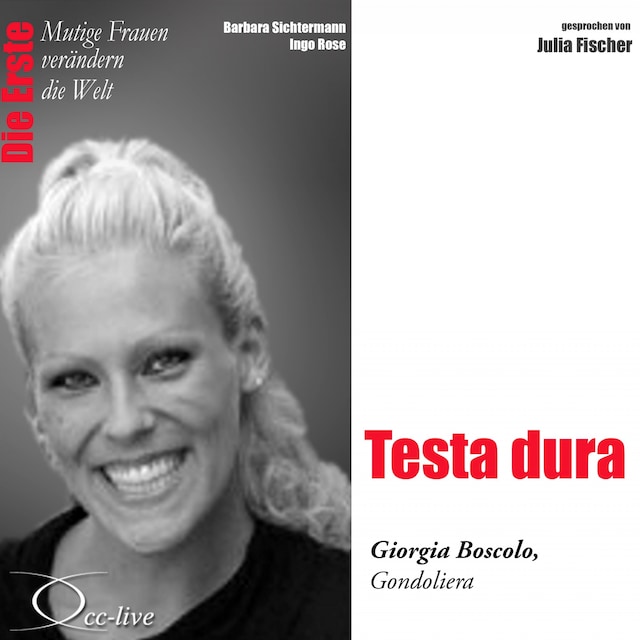 Book cover for Testa Dura - Die Gondoliera Giorgia Boscolo
