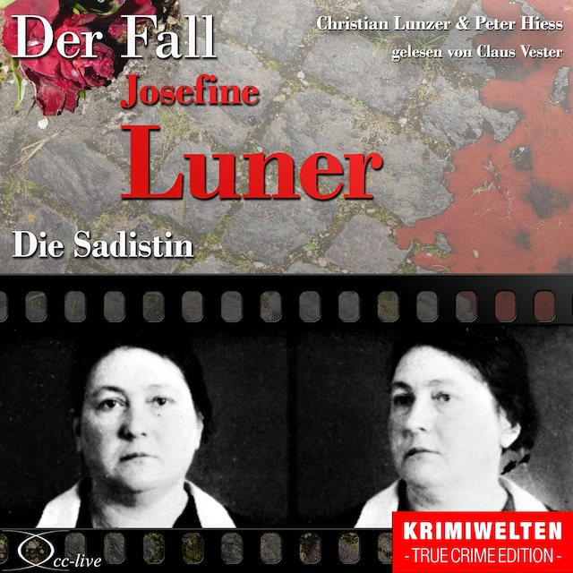 Kirjankansi teokselle Die Sadistin - Der Fall Josefine Luner