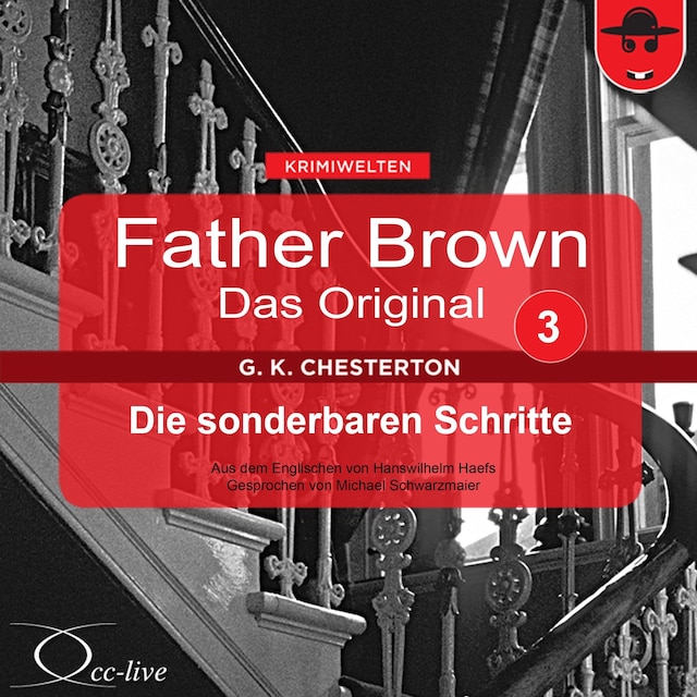 Boekomslag van Father Brown 03 - Die sonderbaren Schritte (Das Original)