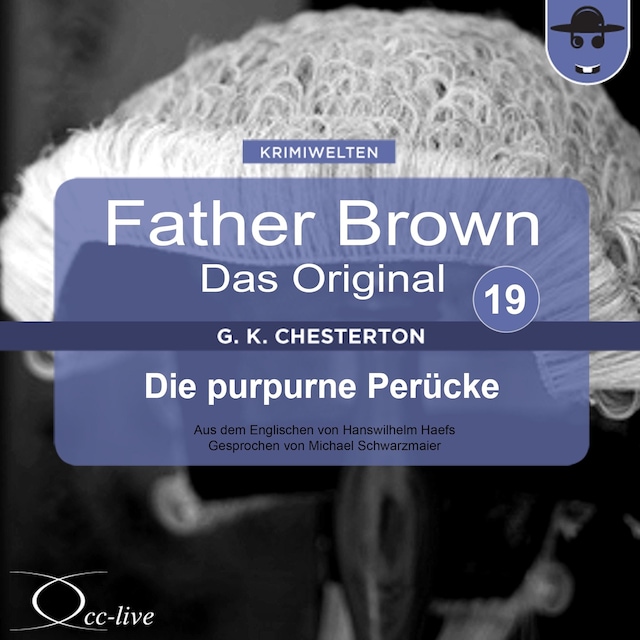 Buchcover für Father Brown 19 - Die purpurne Perücke (Das Original)