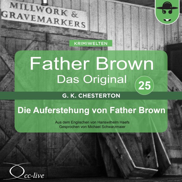 Bokomslag för Father Brown 25 - Die Auferstehung von Father Brown (Das Original)