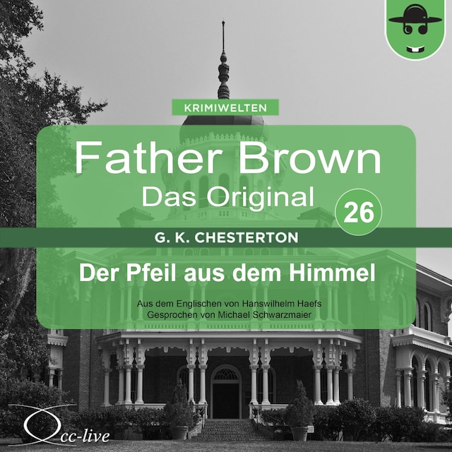 Buchcover für Father Brown 26 - Der Pfeil aus dem Himmel (Das Original)