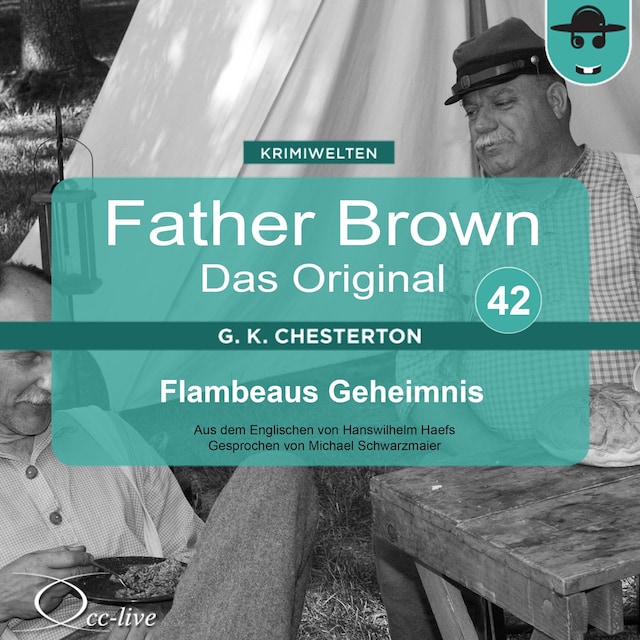 Boekomslag van Father Brown 42 - Flambeaus Geheimnis (Das Original)