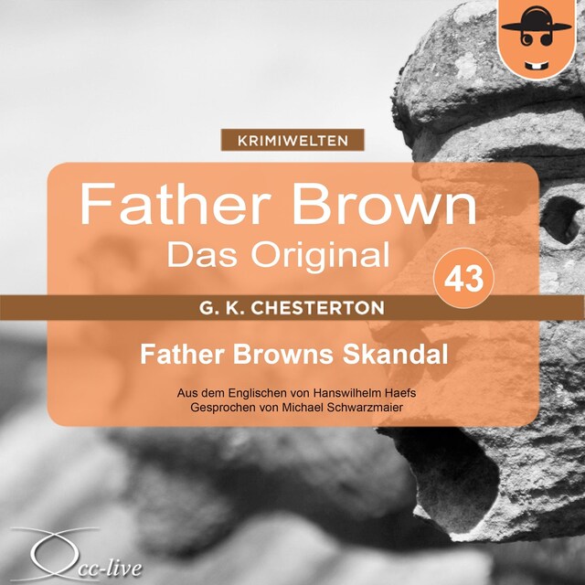 Book cover for Father Brown 43 - Father Browns Skandal (Das Original)