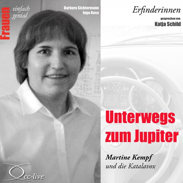 Buchcover für Erfinderinnen - Unterwegs zum Jupiter (Martine Kempf und die Katalavox)