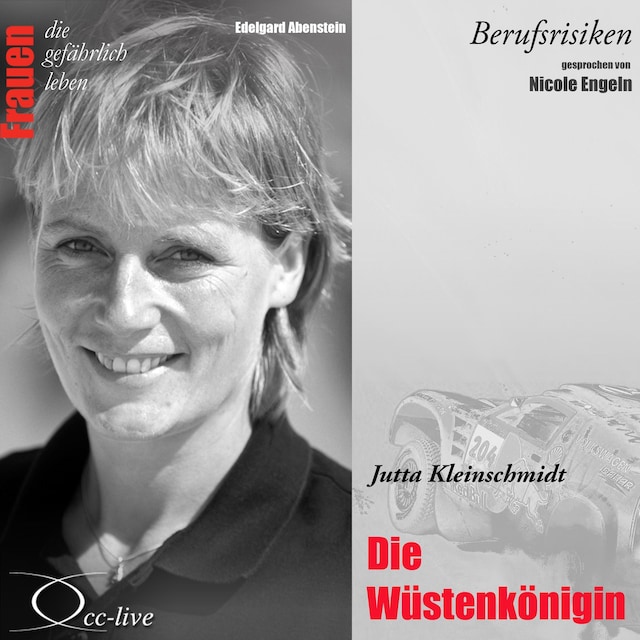 Portada de libro para Berufsrisiken - Die Wüstenkönigin (Jutta Kleinschmidt)