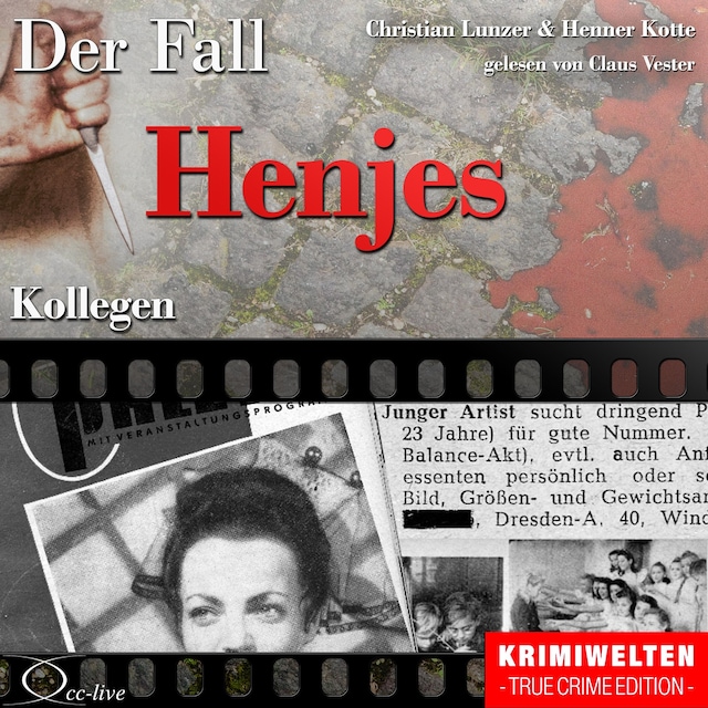 Book cover for Truecrime - Kollegen (Der Fall Henjes)